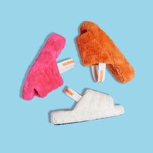 Load image into Gallery viewer, Fuzzy Slippers - Orange-1